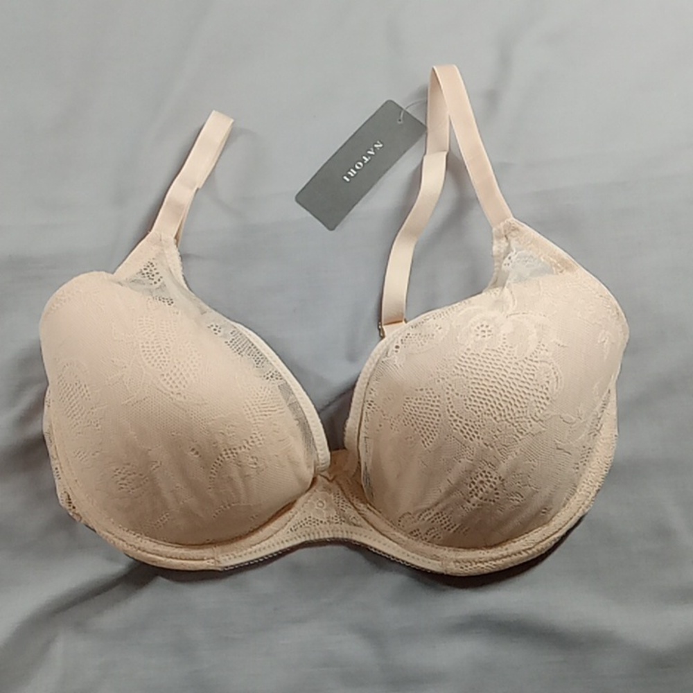 NATORI BRA 36B Intimates Womens New PADDED UNDERWIRE BEIGE Nude